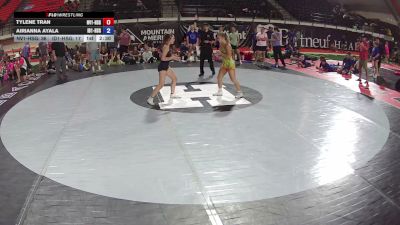 110 lbs Tylene Tran, Nevada 1 HS Girls vs Airianna Ayala, Idaho 1 HS Girls