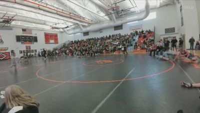 155 lbs Cons. Semi - Arec Schooner, Riverton Middle School vs Bain Lahoe, Thermopolis Middle School