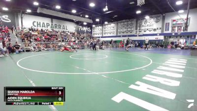 165 lbs Cons. Semi - Shayan Marolda, Great Oak vs Aiden Equihua, Vista Murrieta