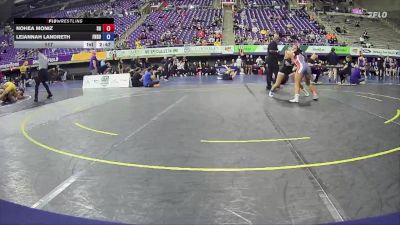 117 lbs Round 1 (16 Team) - Nohea Moniz, Sacred Heart vs Leiannah Landreth, Fort Hays State