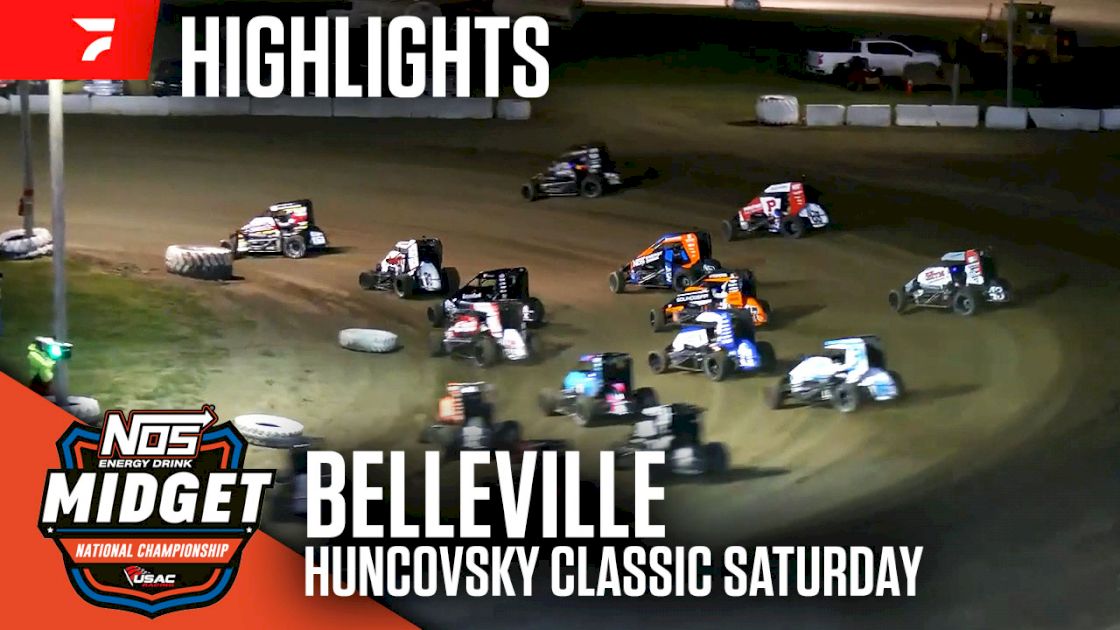 Highlights: USAC Midgets Saturday at Belleville Short Track