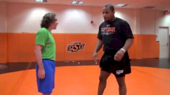 Daniel Cormier - Fake High Crotch to Front Head