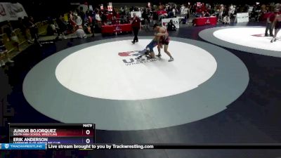 182 lbs Cons. Round 5 - Junior Bojorquez, South High School Wrestling vs Erik Anderson, Livermore Elite Wrestling Club