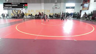 175 lbs Cons. Round 6 - Johnny Law, Liberty/Winchester vs Christian Arrizon, Citrus Hill