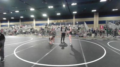 136 lbs Round Of 16 - Karyce Gonzales, Southwest Stallions WC vs Lily Blakesley, Champions WC