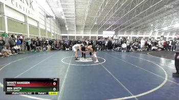 175 lbs Semifinal - Wyatt Hanssen, Wasatch vs Ben Smith, South Summit