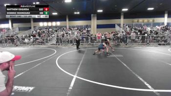 123 lbs Semifinal - Matthew Esqueda, Ocrtc vs Dominic Rodriguez, Christopher Columbus HS