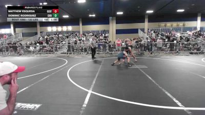 123 lbs Semifinal - Matthew Esqueda, Ocrtc vs Dominic Rodriguez, Christopher Columbus HS
