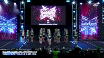 Element Elite Tumbling & Cheer - Zinc [2026 L2 Senior - D2 - Small - A DAY 2] 2026 JAMfest Cheer Super Nationals