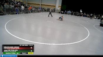 43-47 lbs Quarterfinal - Graceanne Gross, Team Nazar Training Center vs Sawyer Phillips, Immortal Athletics WC