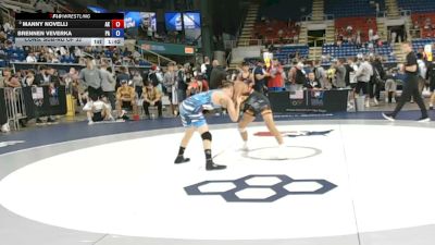 113 lbs Cons. Sub-rd Of 32 - Manny Novelli, Alaska vs Brennen Veverka, Pennsylvania