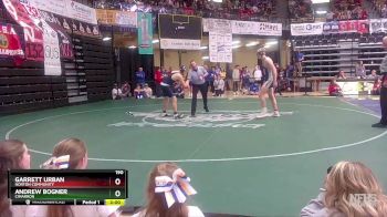 190 lbs Quarterfinal - Garrett Urban, Norton Community vs Andrew Bogner, Cimarron