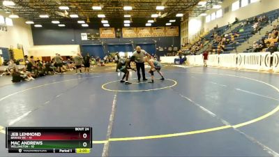 175 lbs Round 6 (8 Team) - Jeb Lemmond, Braves WC vs Mac Andrews, Wellington