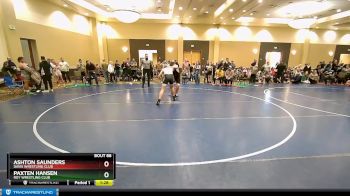 175 lbs Cons. Semi - Ashton Saunders, Davis Wrestling Club vs Paxten Hansen, Roy Wrestling Club