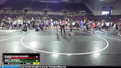 59-62 lbs Round 1 - Brett Bramble, Betterman Elite Wrestling vs Ryleigh Evans-McGarry, Colorado