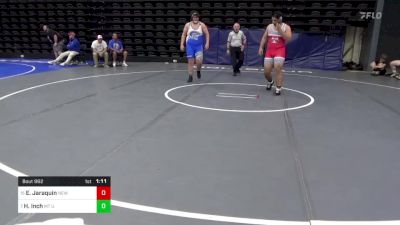 285 lbs Quarterfinal - Eliedxander Jaraquin, New Castle, DE vs Haiden Inch, Mt Union, PA