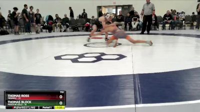 112 lbs Round 2 (6 Team) - Thomas Block, Missouri Gold vs Thomas Ross, Triumph