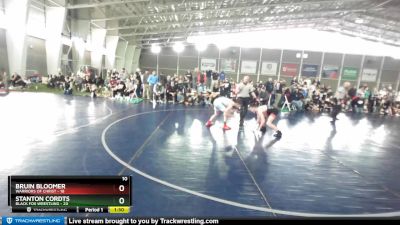 100 lbs Round 3 (4 Team) - Stanton Cordts, Black Fox Wrestling vs Bruin Bloomer, Warriors Of Christ