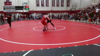 157 lbs Champ. Round 2 - Dylan Straley, Southern Oregon vs Karsten Jensen, Unattached