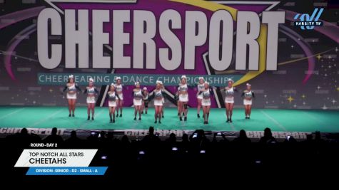 Top Notch All Stars - Cheetahs [2024 L3 Senior - D2 - Small - A Day 2] 2024 CHEERSPORT National All Star Cheerleading Championship