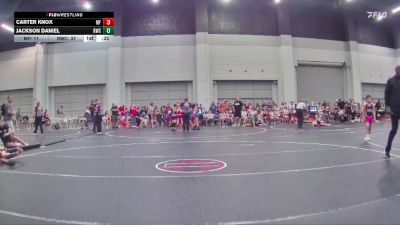 76 lbs Round 2 (4 Team) - Carter Knox, MF Purge vs Jackson Daniel, Rabbit Wrestling Club