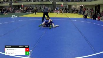 85 lbs Semifinal - Urijah Courter, Sebolt vs Dominick Mariotti, STMA