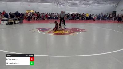 70 lbs Round Of 16 - Blaze Walters, Saxton vs Miles Mechling, Kittanning