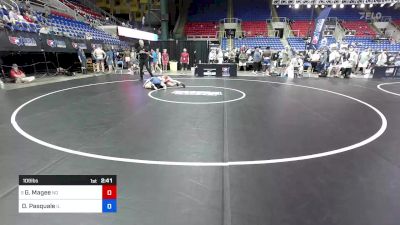 106 lbs Rnd Of 32 - Griffin Magee, ND vs Dominic Pasquale, IL