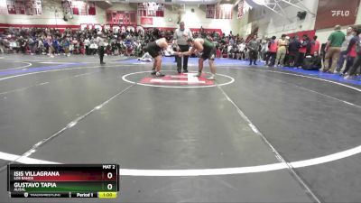 190 lbs Cons. Round 2 - Isis Villagrana, Los Banos vs Gustavo Tapia, Alisal