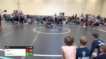 95 lbs Rr Rnd 5 - Elijah Bell, All American K-4 vs Zaylen Ritchey, Undisputed K-4