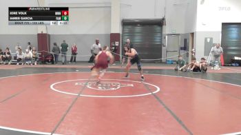 125 lbs Semifinal - Jore Volk, Minnesota vs James Garcia, Franklin & Marshall