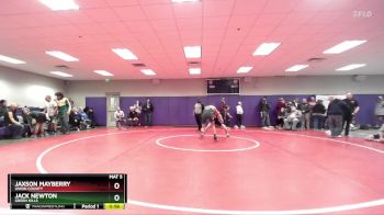 113 lbs Cons. Round 4 - Jaxson Mayberry, Union County vs Jack Newton, Green Hills