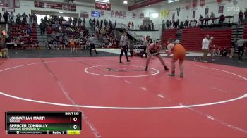 285 lbs Quarterfinal - Spencer Connolly, Dubuque Hempstead JV vs Johnathan Marti, Waukon