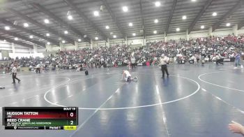 87 lbs Semifinal - Reed Crane, Jr. Wildcat Wrestling Association (Richfield, UT) vs Hudson Tatton, JWC