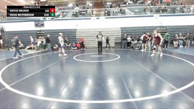 120 lbs Round 5 - Ross McPherson, Bear Lake Wrestling Club vs Rayce Wilson, Cougar Club Wrestling