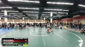 62-73 lbs Round 3 - Bruce Palama, Texas Eagle Wrestling Academy vs Miles McGrain, Texas Select Wrestling