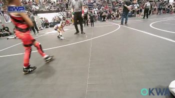 43/46 lbs Rr Rnd 3 - McKinley Albiston, Geary Youth Wrestling vs Aspen Shelton (46), Team Tulsa Wrestling Club