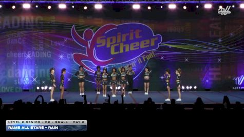 RAMS All Stars - Rain [2026 L2 Senior - D2 - Small Day 2] 2026 Spirit Cheer Grand Nationals