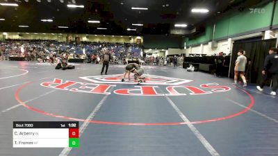 165 lbs Round Of 64 - Christian Arberry, IN vs Tyler Fromm, NY