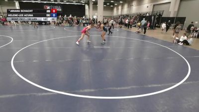150 lbs Semis - Helene-Lee Acuna, California vs Ariana Schacht, Askren Wrestling Academy