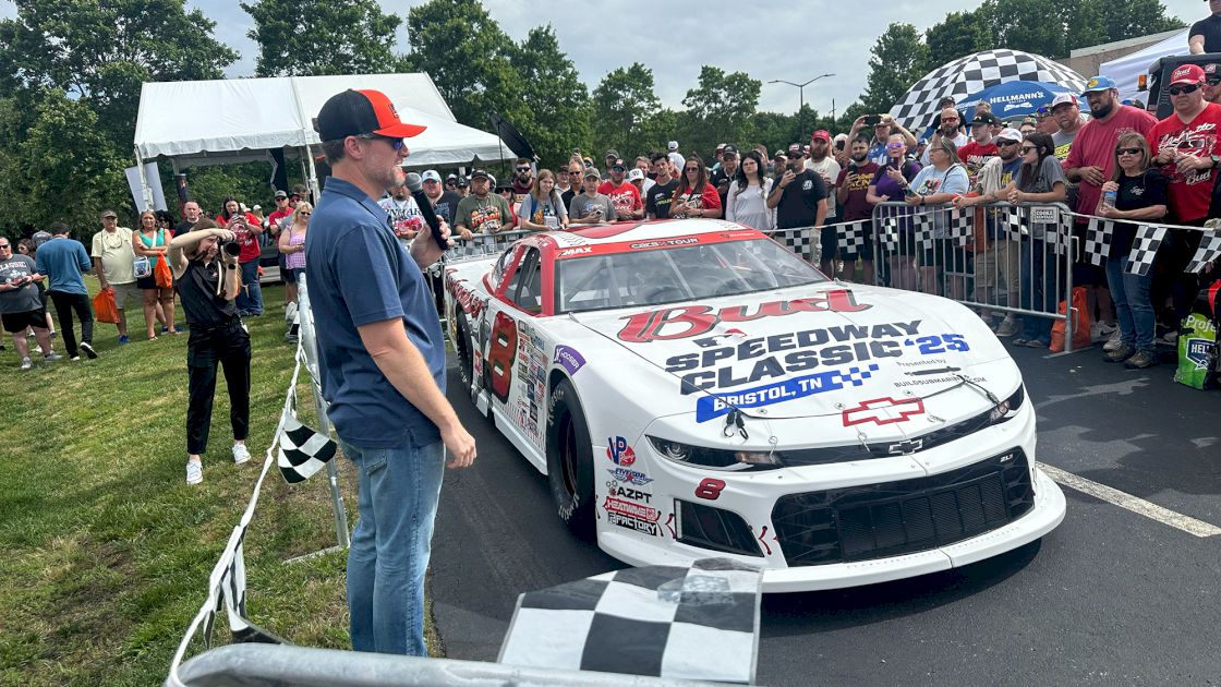 Dale Earnhardt Jr. Reacts After Unveiling Bud/MLB Car