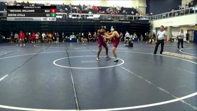 149 lbs Quarterfinal - Michael Williams, Mt. San Antonio College vs Justin Ayala, Victor Valley College