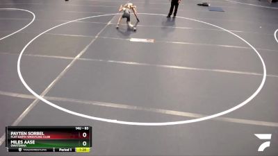 83 lbs Cons. Round 5 - Payten Sorbel, Flat Earth Wrestling Club vs Miles Aase, Owatonna