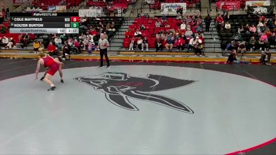 149 lbs Quarterfinal - Cole Mayfield, Central Oklahoma vs Kolter Burton, Oklahoma State