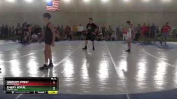 135 lbs Prelim - Embry Horal, Carmel USA vs Andrew Sweet, Brownsburg