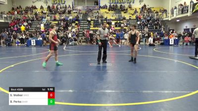 155 lbs Consy 2 - Swayze Walker, Greenville vs Brandon Perks, Sharon