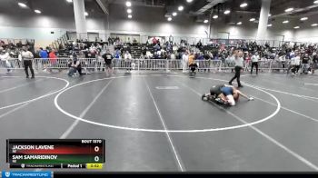 132 lbs Cons. Round 2 - Jackson Lavene, NE vs Sam Samaridinov, NE