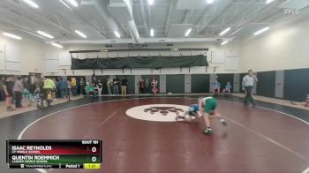 85 lbs Quarterfinal - Quentin Roemmich, Lander Middle School vs Isaac Reynolds, CY Middle School