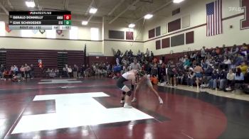 132 lbs Round 1 - Gerald Donnelly, Tinley Park (Andrew) vs Izak Schroeder, South Tama County