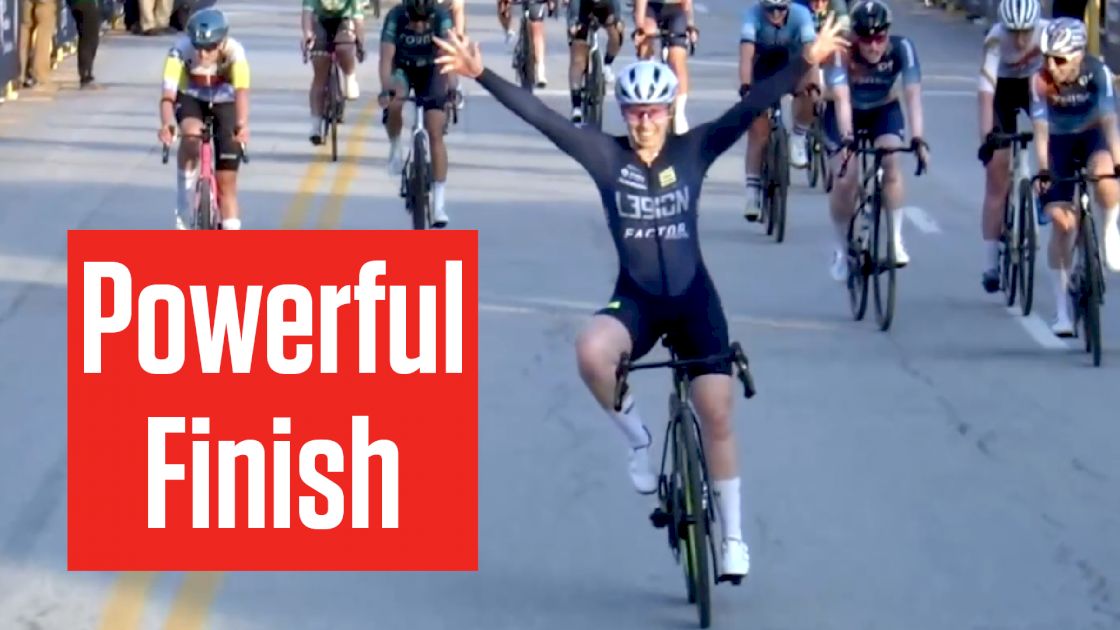 Kendall Ryan Powers To Elite Women's Criterium Win